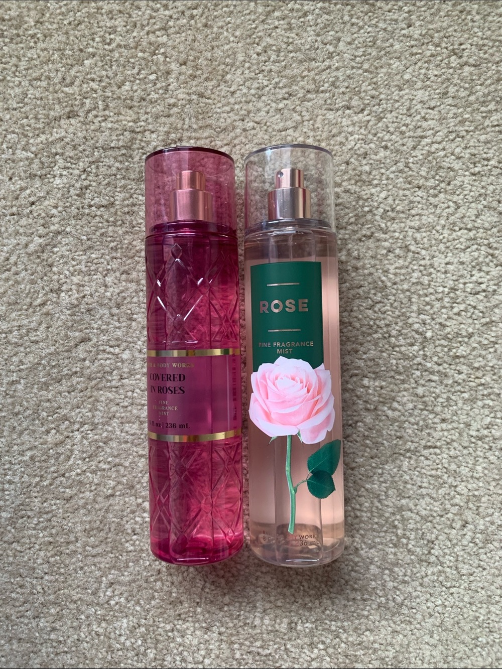 Bath & Body Works Covered in Roses & Rose Mist